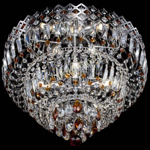 Люстра Корона №5 чайная в Сочи Гусь Хрустальный