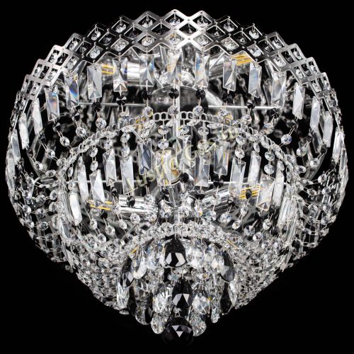 Люстра Корона №5 черная в Сочи Гусь Хрустальный