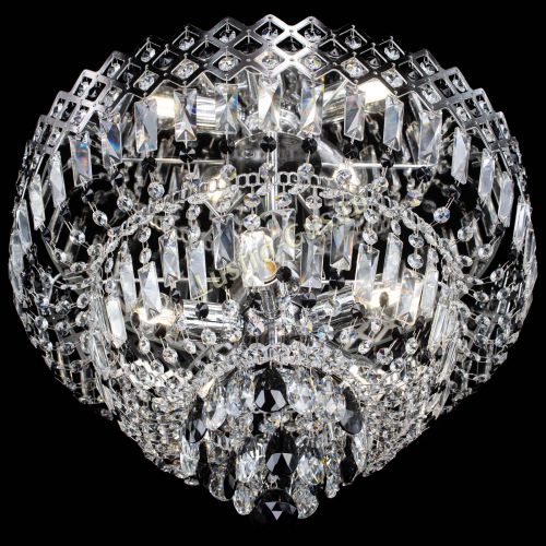 Люстра Корона №5 черная в Сочи Гусь Хрустальный