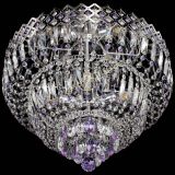 Люстра Корона №5 фиолетовая в Сочи