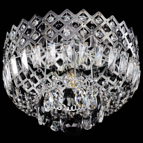 Люстра Корона пластинка №1 черная в Сочи Гусь Хрустальный