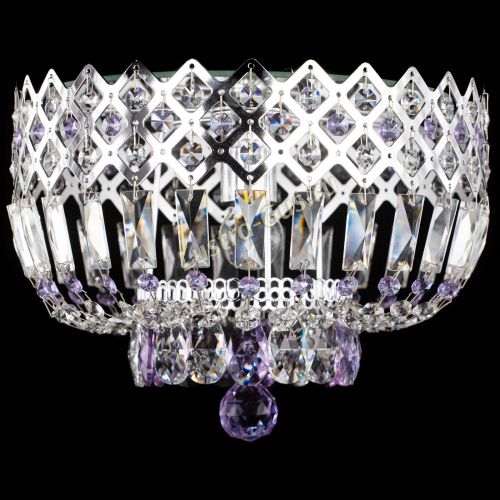 Люстра Корона пластинка №1 фиолетовая в Сочи Люстра Корона пластинка №1 фиолетовая в Сочи