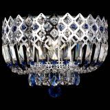 Люстра Корона пластинка №1 синяя в Сочи