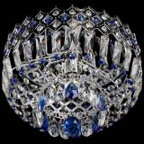 Люстра Корона пластинка №1 синяя в Сочи