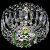 Люстра Корона пластинка №1 зеленая в Сочи