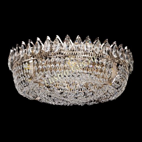 Люстра Корона Сетка 450 мм в Сочи Гусь Хрустальный