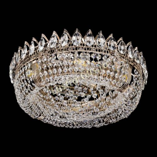 Люстра Корона Сетка 450 мм в Сочи Гусь Хрустальный