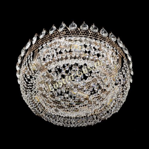 Люстра Корона Сетка 450 мм в Сочи Гусь Хрустальный