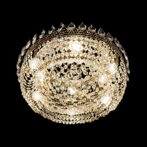 Люстра Корона Сетка 450 мм в Сочи Гусь Хрустальный