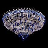 Люстра Корона Водопад синий в Сочи