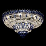 Люстра Корона Водопад синий в Сочи