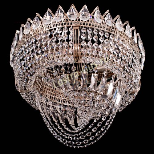 Люстра Корона Водоворот в Сочи Гусь Хрустальный