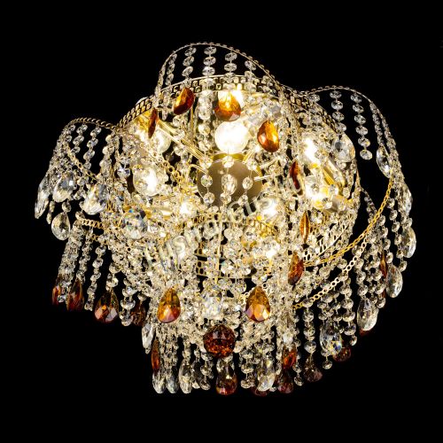 Люстра Космея №4 чайная в Сочи Гусь Хрустальный