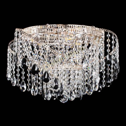 Люстра Космея №4 черная в Сочи Гусь Хрустальный