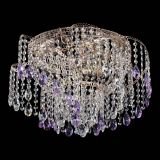 Люстра Космея №4 фиолетовая в Сочи Люстра Космея №4 фиолетовая в Сочи