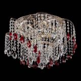 Люстра Космея №4 красная в Сочи