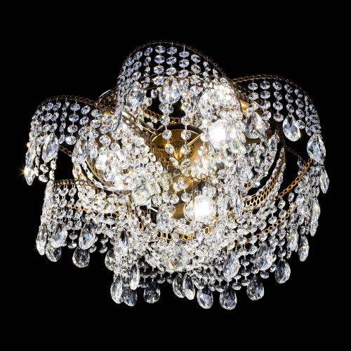 Люстра Космея №4 под бронзу в Сочи Гусь Хрустальный