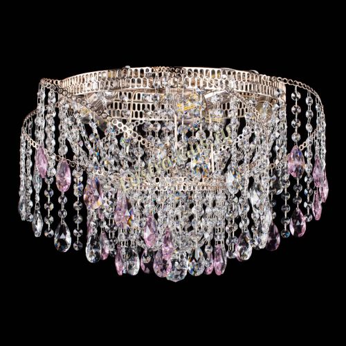 Люстра Космея №4 розовая в Сочи Люстра Космея №4 розовая в Сочи