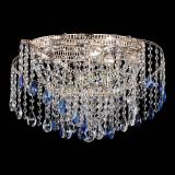 Люстра Космея №4 синяя в Сочи