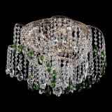 Люстра Космея №4 зеленая в Сочи