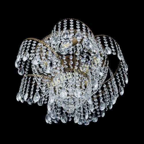 Люстра Космея №5 под бронзу в Сочи Гусь Хрустальный