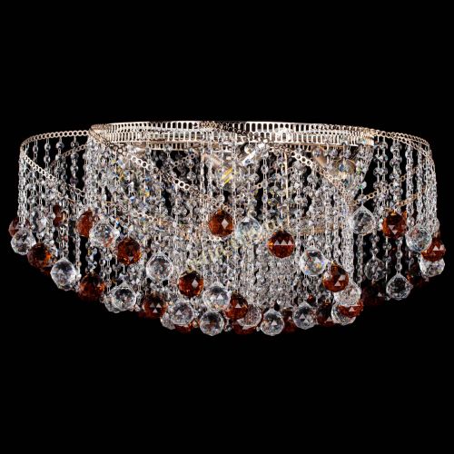 Люстра Космея №6 шар 40 мм чайная в Сочи Гусь Хрустальный