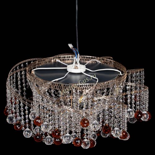 Люстра Космея №6 шар 40 мм чайная в Сочи Гусь Хрустальный