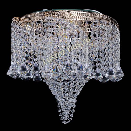 Люстра Космея Водоворот конус в Сочи Гусь Хрустальный