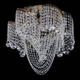 Люстра Космея Водоворот Веер под бронзу в Сочи