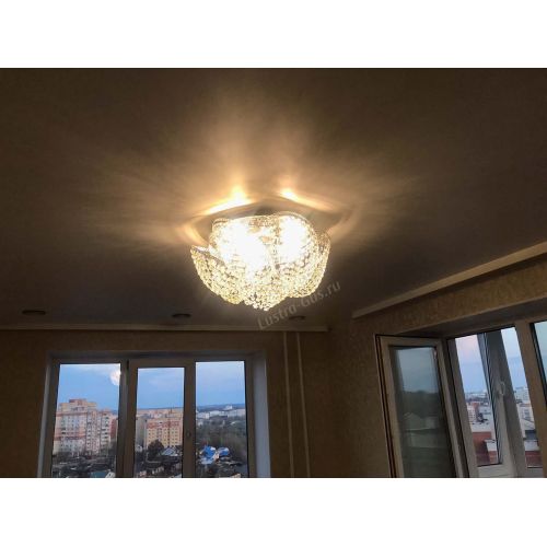 Люстра Космея №1 в Сочи Гусь Хрустальный