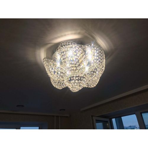 Люстра Космея №1 в Сочи Гусь Хрустальный