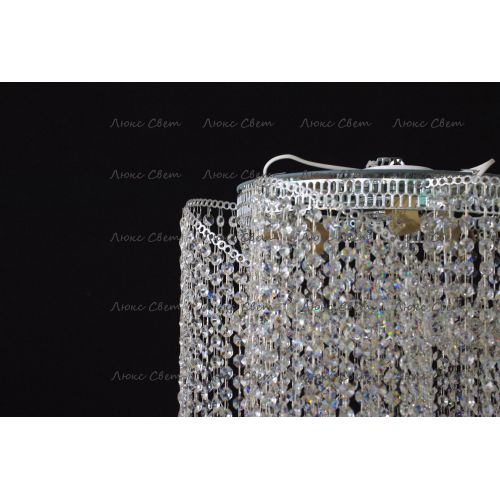 Люстра Катерина Космос 5 ламп шар 30 мм длинная  в Сочи Гусь Хрустальный