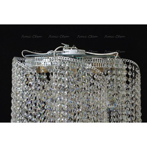 Люстра Катерина Космос 5 ламп шар 30 мм длинная  в Сочи Гусь Хрустальный