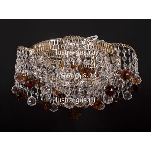 Люстра Космос шар 40 мм чайная в Сочи Гусь Хрустальный