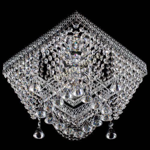 Люстра Квадрат №12 конусы в Сочи Гусь Хрустальный