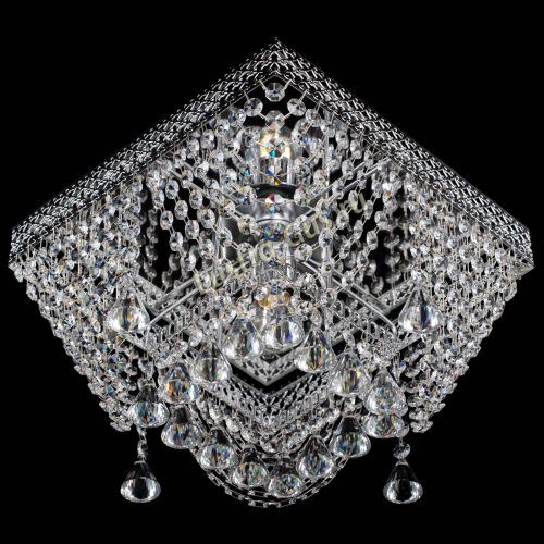 Люстра Квадрат №12 конусы в Сочи Гусь Хрустальный