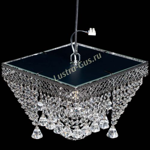 Люстра Квадрат №12 конусы в Сочи Гусь Хрустальный