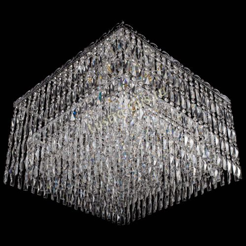 Люстра Квадрат №3 в Сочи Гусь Хрустальный