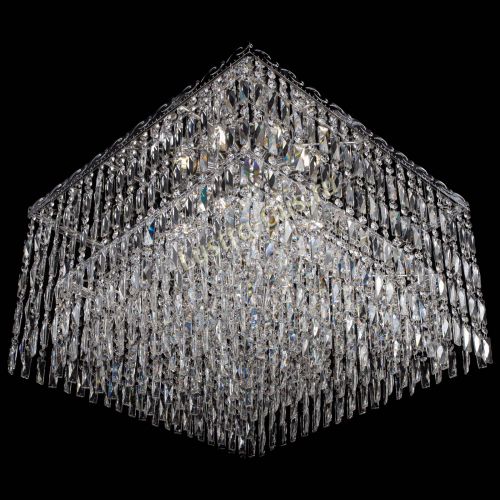 Люстра Квадрат №3 в Сочи Гусь Хрустальный