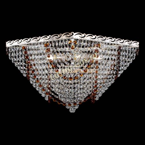 Люстра Квадрат Бриз чайная в Сочи Гусь Хрустальный