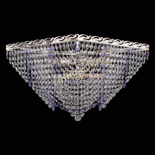 Люстра Квадрат Бриз фиолетовая в Сочи Люстра Квадрат Бриз фиолетовая в Сочи