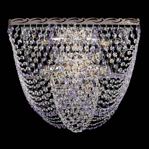Люстра Квадрат Бриз фиолетовая в Сочи Гусь Хрустальный