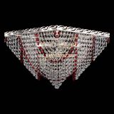 Люстра Квадрат Бриз красная в Сочи