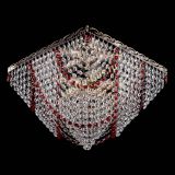 Люстра Квадрат Бриз красная в Сочи