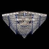 Люстра Квадрат Бриз синяя в Сочи