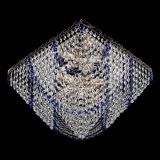 Люстра Квадрат Бриз синяя в Сочи