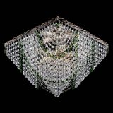 Люстра Квадрат Бриз зеленая в Сочи