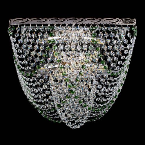 Люстра Квадрат Бриз зеленая в Сочи Гусь Хрустальный