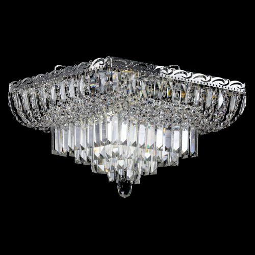 Люстра Квадрат Элегант в Сочи Гусь Хрустальный