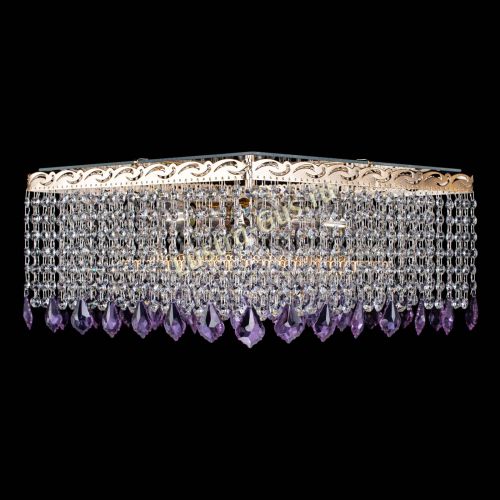 Люстра Квадрат Гамма Дубик цветная в Сочи Гусь Хрустальный